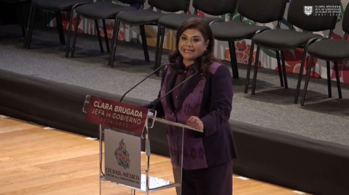 Clara Brugada presenta a los miembros de su gabinete en CDMX