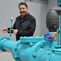 Martí Batres inaugura Pozo S-9 para recuperación de 50 lt de agua potable por segundo en Xochimilco