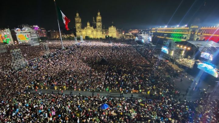 400 mil asistentes disfrutaron del Grito de Independencia y Desfile Militar en Zócalo CDMX: Batres