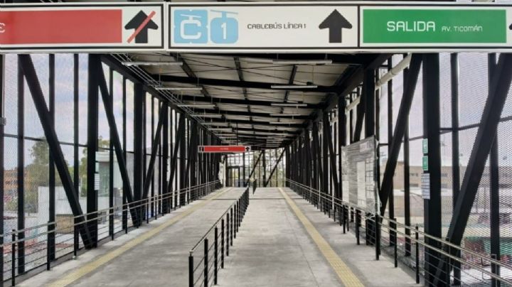 Gobierno CDMX abre nueva pasarela para conectar la Línea 1 del Cablebús con CETRAM Indios Verdes
