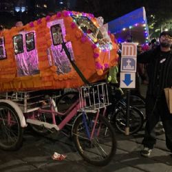 Paseo Nocturno “Muévete en Bici” con motivo del Día de Muertos registra récord de asistencia
