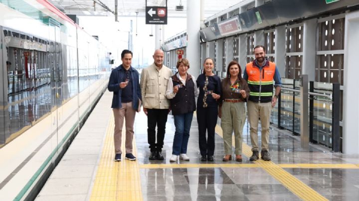 Tren Interurbano y Línea 1 del Metro: Brugada acompaña a Sheinbaum en supervisión de obras