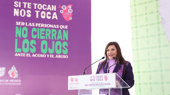 Clara Brugada encabeza inicio de campaña “Si te tocan, nos toca” en la CDMX