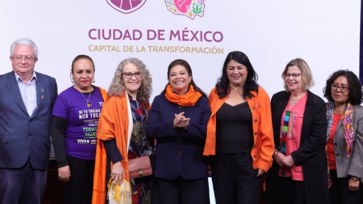 Clara Brugada presenta reformas para luchar por eliminación de la violencia contras las mujeres