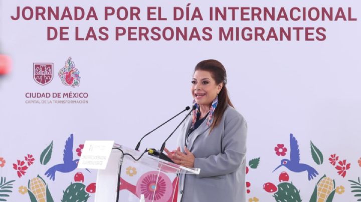 Clara Brugada llama a ciudades del mundo a proteger los derechos de la población migrante