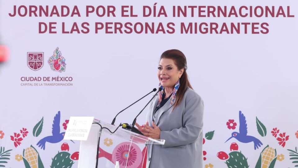 Clara Brugada llama a ciudades del mundo a proteger los derechos de la población migrante |