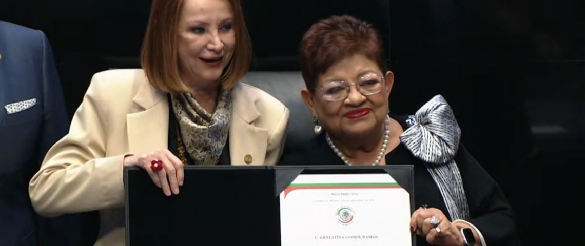 Ernestina Godoy, nueva titular de la FGR; Clara Brugada asegura procuración de justicia