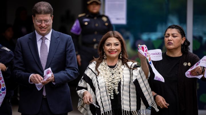 Clara Brugada inaugura la primera Estación de Policía Especializada de Género en Tlatelolco