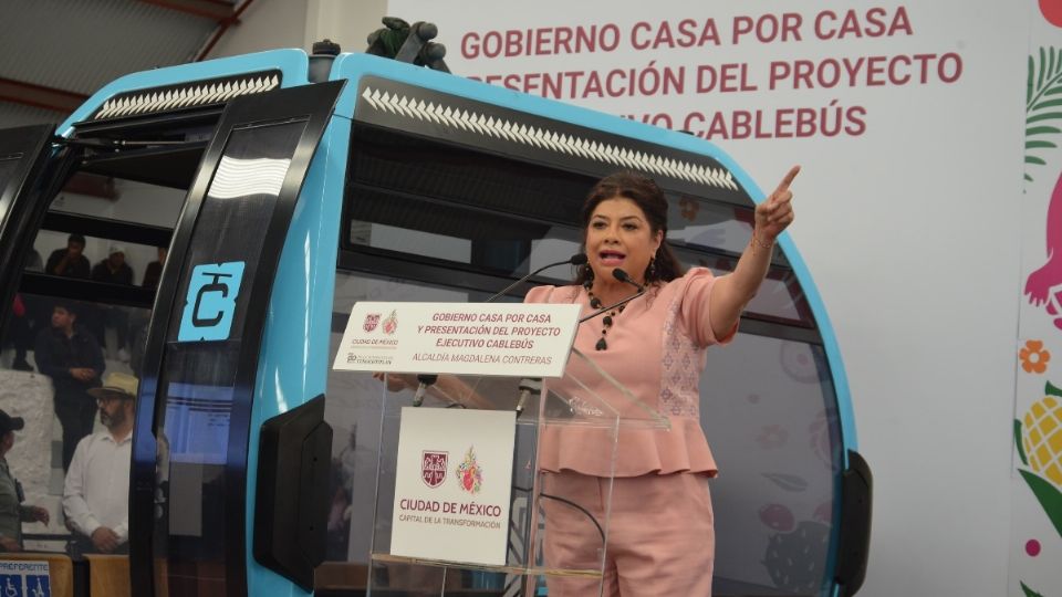 En 2025 inician obras de Cablebús, UTOPÍA y Agua en alcaldía Magdalena Contreras: Clara Brugada