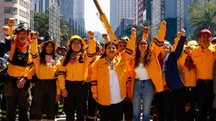 Clara Brugada da inicio a la Campaña de Combate de Incendios Forestales 2025 en CDMX