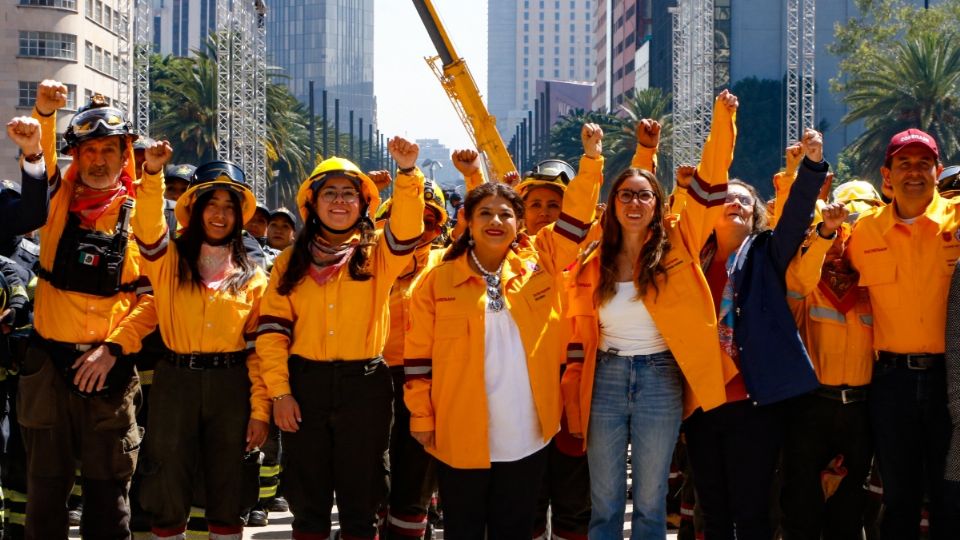 Clara Brugada da inicio a la Campaña de Combate de Incendios Forestales 2025 en CDMX |