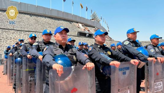 SSC CDMX implementa operativo en Estadio Olímpico Universitario por partido de Pumas vs Rayados