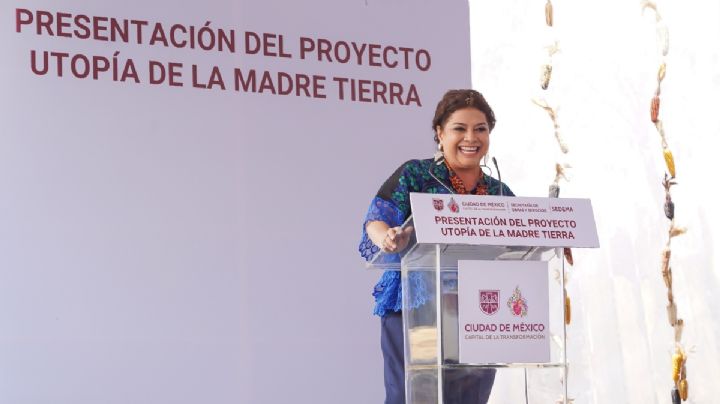 Clara Brugada encabeza presentación de Utopía del Maíz en Topilejo