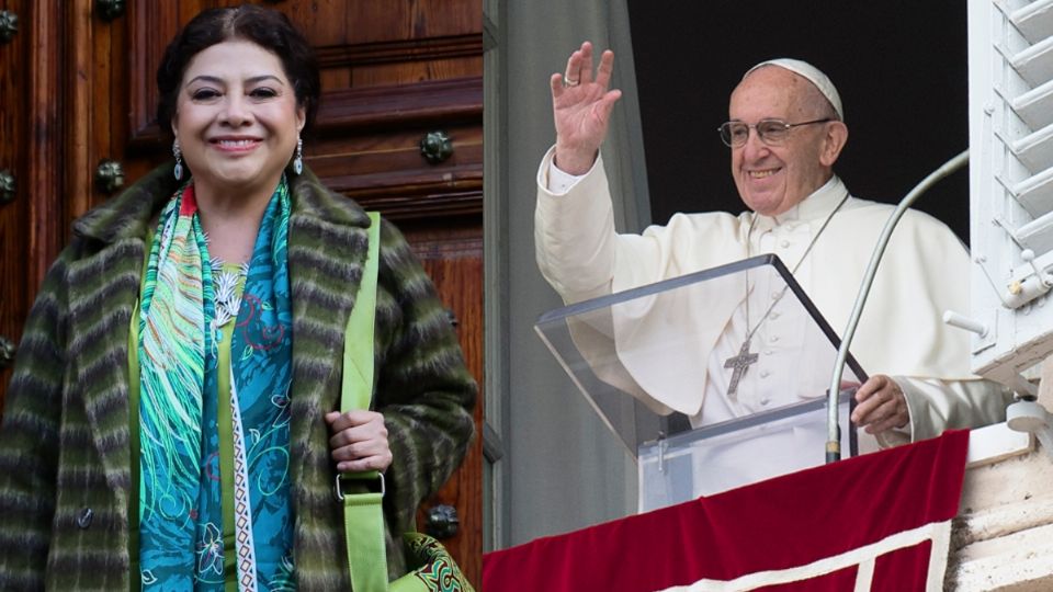 Clara Brugada lamenta el fallecimiento del Papa Francisco |