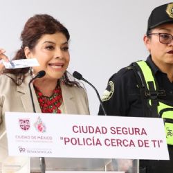 Clara Brugada encabeza visita domiciliaria del programa “La Policía Cerca de Ti” en Iztacalco