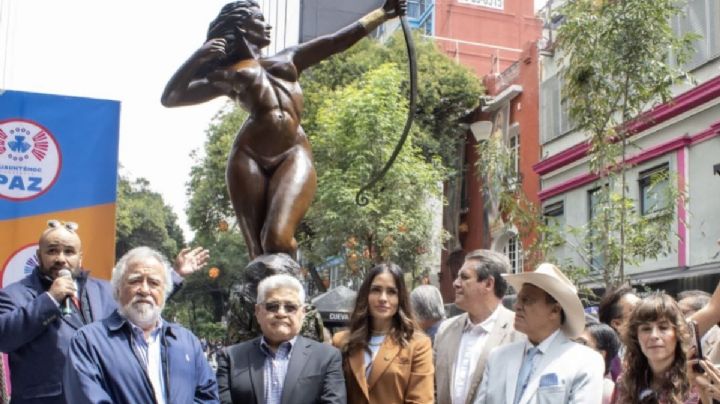 Alejandro Encinas encabeza develación y retorno de la Diana Cazadora a la Zona Rosa