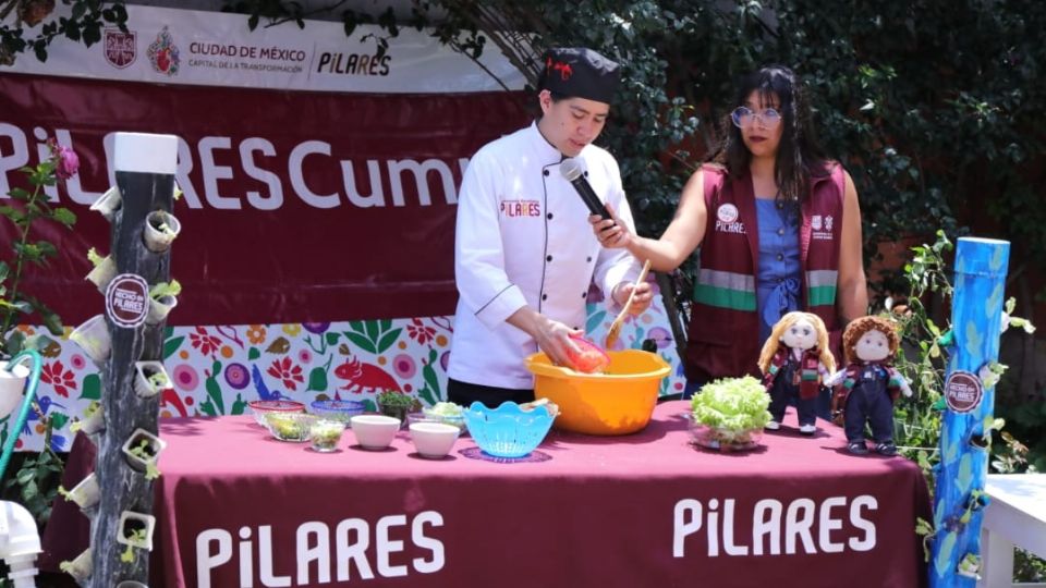 PILARES realiza masterclass “Cocina en Cosecha” para enseñar técnicas de cultivo |
