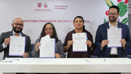 SEMUJERES firma convenio con Didi y Uber para trasladar usuarias a los servicios de atención