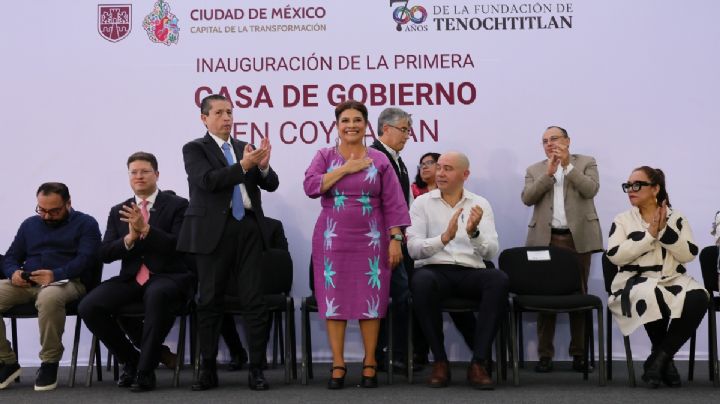 Clara Brugada inaugura la primera Casa de Gobierno en Coyoacán