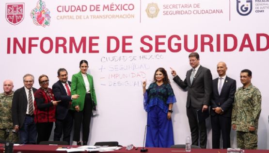 Clara Brugada presenta Informe de Seguridad correspondiente a agosto de 2025