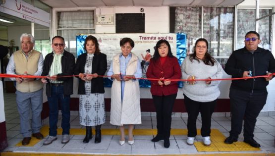 Directora del DIF CDMX inaugura módulo de Tarjeta Incluyente para Personas con Discapacidad en GAM