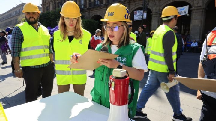 Clara Brugada califica como “éxito rotundo” al Primer Simulacro Metropolitano del año