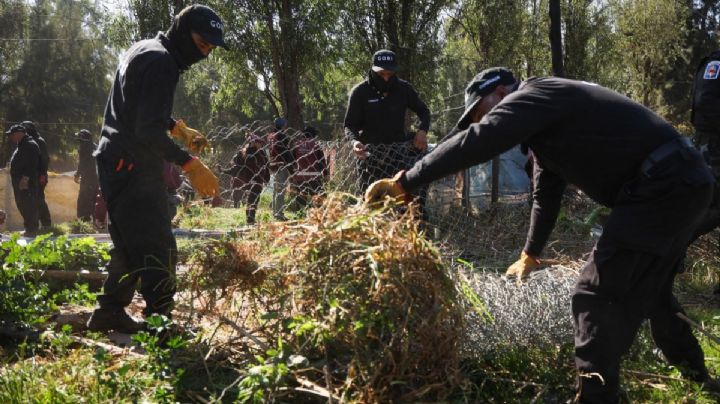 Gobierno CDMX encabeza operativo para proteger la zona chinampera de Trancatitla