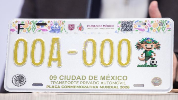 Placas Conmemorativas del Mundial de Fútbol llegan a la CDMX: ¿Cómo y dónde tramitarlas?