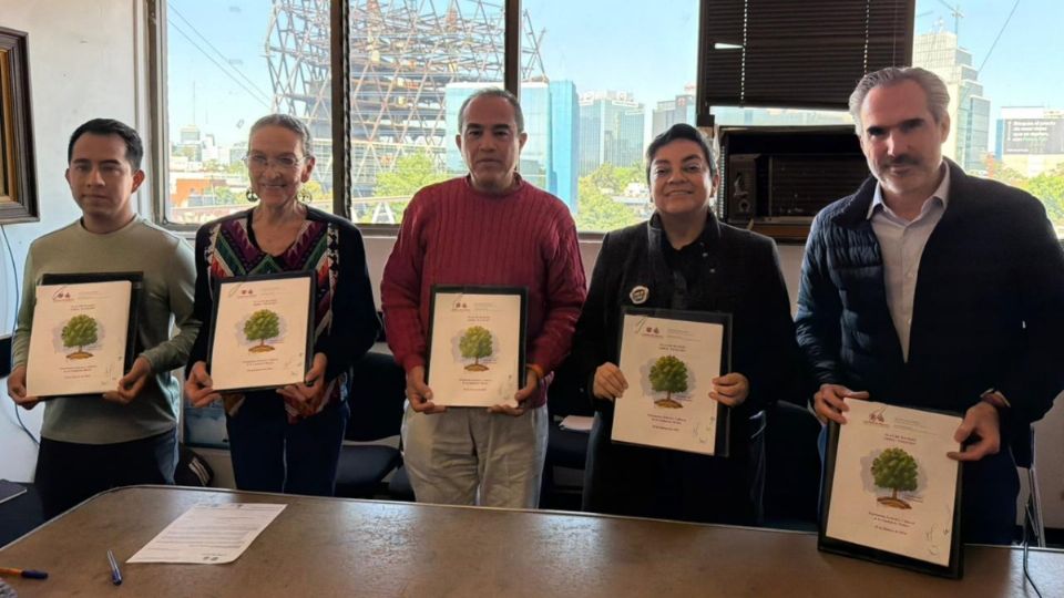 Cultura CDMX, SEDEMA y vecinos firman plan de manejo para el árbol “Eugenio” en Benito Juárez |