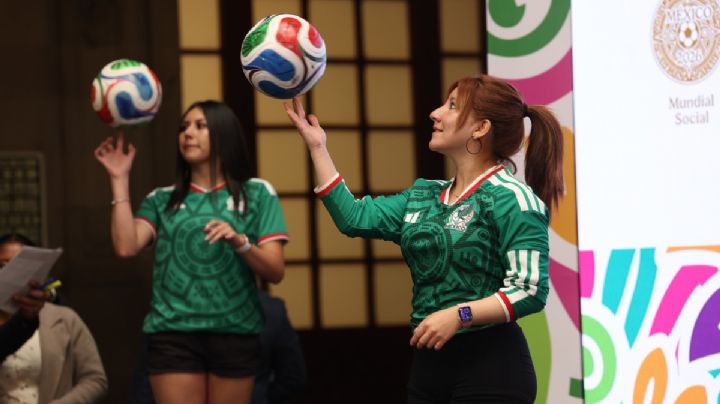 Clase de Fútbol más grande del mundo: Brugada prevé más de 10 personas participantes en el Zócalo