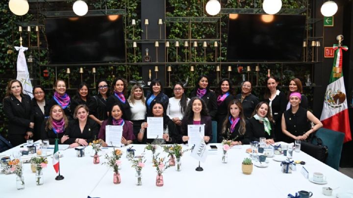 SEMUJERES firma convenio con la Asociación Mexicana de Mujeres Jefas de Empresa de la CDMX