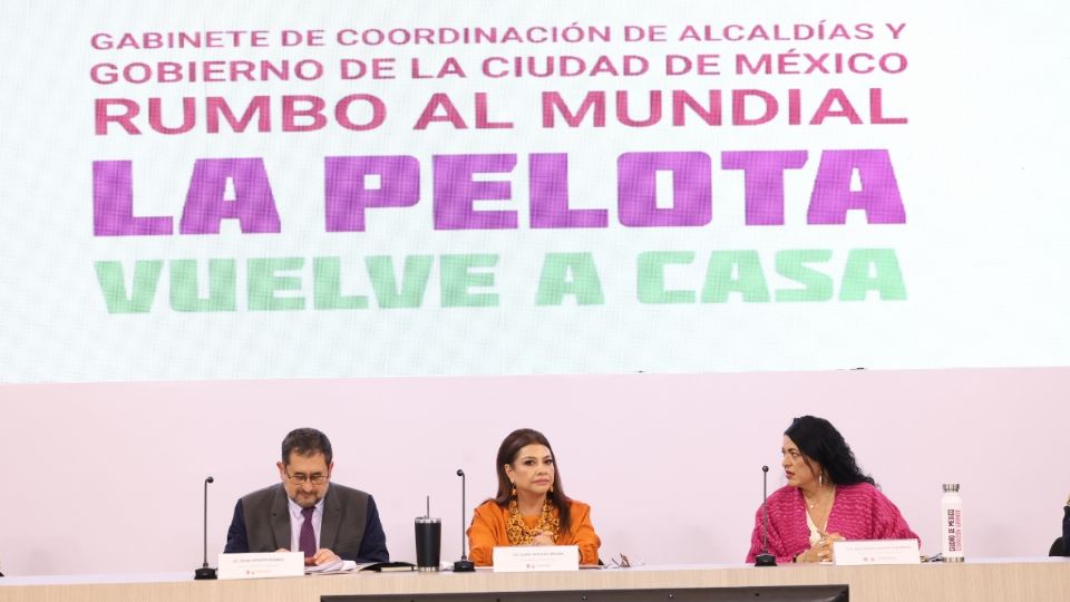 Clara Brugada instala gabinete entre alcaldías y el Gobierno CDMX rumbo al Mundial FIFA 2026 |
