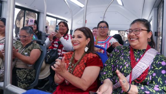 Clara Brugada presenta “Ruta de las Heroínas Indígenas” de Centrobús: ¿Cuáles serán sus paradas?
