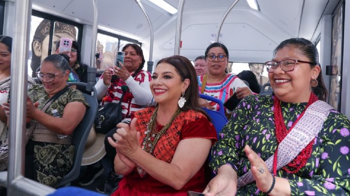 Clara Brugada presenta “Ruta de las Heroínas Indígenas” de Centrobús: ¿Cuáles serán sus paradas?