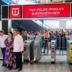 Inauguración del ramal del Tren Suburbano de Buenavista al AIFA: Brugada acompaña a Shienbaum