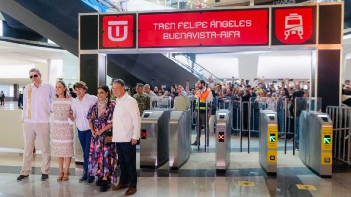 Inauguración del ramal del Tren Suburbano de Buenavista al AIFA: Brugada acompaña a Shienbaum