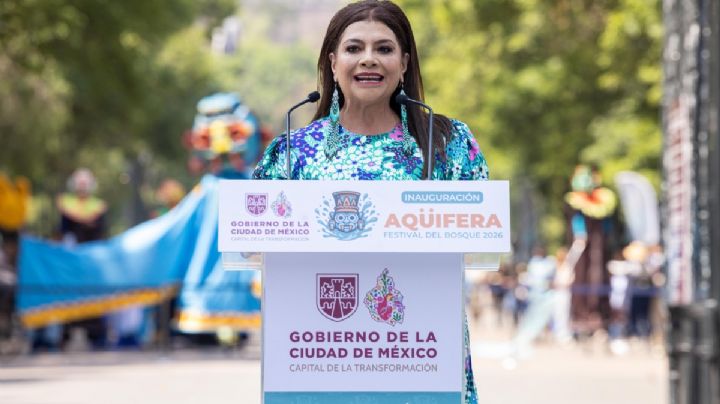 Clara Brugada inaugura Aqüifera en el Bosque de Chapultepec; ESTAS serán sus actividades
